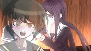 Toko lovingly embraces Komaru