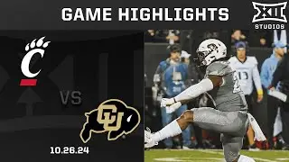 Cincinnati vs. Colorado Highlights | 2024 Big 12 Football