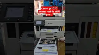 Canon Maxify gm7070 All-in One Color Duplex mobile WiFi printer