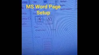 MS Word the Page Setup of your document rj computer shop  #computerknowledge #computer #microsoft