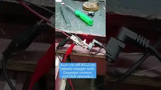 Auto cut off Li-ion battery charger 