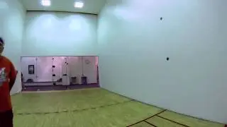 GoPro - racquetball at the WVU Rec Center