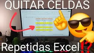 👩👩❌ Como QUITAR DATOS DUPLICADOS en EXCEL FÁCIL y RÁPIDO