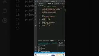How to Exchange Variables Without A Temporrary - Python Trick Revealed!