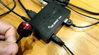 Selenga T60 - digital set-top box with remote IR receiver