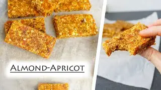 Apricot Bars Recipe - Healthy Snack homemade