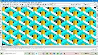 How to draw this amazing design | Amazing 2d dsign looking like 3d design #2ddesign 3ddesign viral