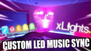 INSANE RGB DIY LIGHT SHOW IN MY ROOM! Riot - Overkill