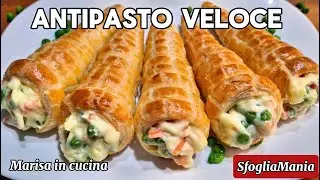SfogliaMania #1 Savory Croissants Filled: Very Quick Appetizer