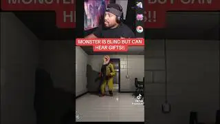 MONSTER IS BLIND BUT CAN HEAR CHATS GIFTS!! #horrorgaming #jumpscares #funny
