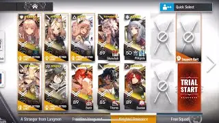 [Arknights] TfN#1 TN-4 Spectacular/Ultimate Trial Clear