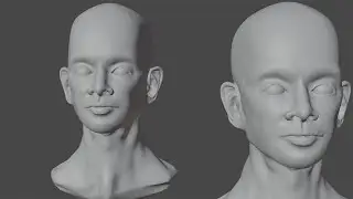 Human Head Anatomy Sculpt | Blender Head Sculpt Tutorial