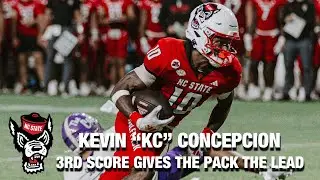 NC State's Kevin "KC" Concepcion Gets Free For TD No. 3