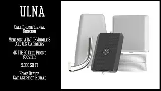 Boost Your Cell Signal with ULNA 5G Cell Phone Booster - Coverage Up to 5000 SQ FT!