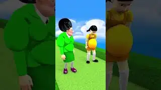 Run Body Fat 2 Fit Challenge Miss T vs Squid Girl in Scary Teacher 3D