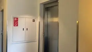 Boring Kone Monospace Elevator at Ibis Budget Hotel in Zurich, Switzerland