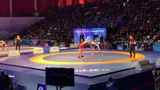 Чемпионат России 2021. 1/16 до 70 кг. Азнаур Таваев (Дагестан) - Евгений Жербаев (Бурятия)