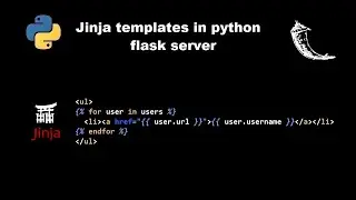 jinja templates in python flask server