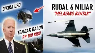 RUGI PARAHH DIKIRA UFO, RUDAL 6 MILIAR AMERIKA DIDUGA CUMA NEMBAK BALON HOBI 180 RIBU RUPIAH