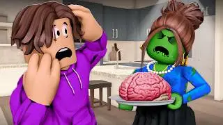 His MOM Turned Into A ZOMBIE! (A Roblox Story)