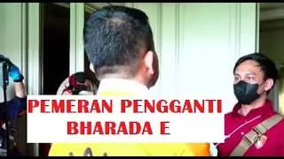 Brigadir E digantikan pemeran pengganti saat rekonstruksi bersama F. Sambo