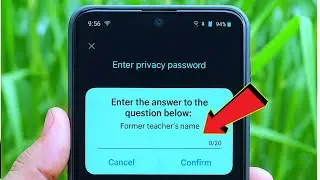Former Teacher's Name nikalna seekha Privacy password ka !! Former teacher's name recovery