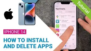 iPhone 14 - How to install apps  •  • 📱1️⃣4️⃣ • 👨🏼‍💻 • ⬇️ • Tutorial