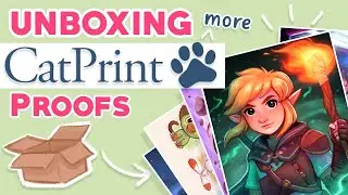 UNBOXING!! | MORE CatPrint Proofs! 📦🐾