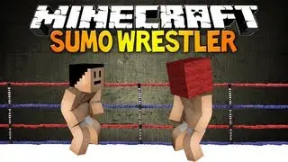 Minecraft: SUMO WRESTLER! w/ BucketPlanks (Minecraft Minigame)