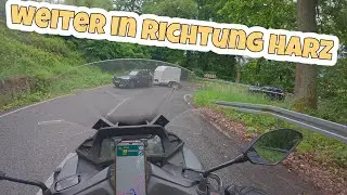 further towards Harz * Eifel Tour * Yamaha Tricity 300
