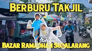 Berburu Takjil Di Bazar Ramadhan Sudalarang