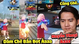 [Free Fire] VÌ TINH TÚ TGAMING98 BỊ CHÊ BẮN BOT VÀ CÁI KẾT KÉO TÂM HEADSHOT FULL ĐỎ RANK HUYỀN THOẠI