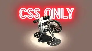 3D Effect using CSS and Transparent Video (No JS)