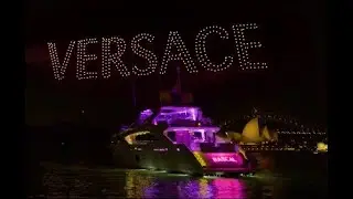 Versace Drone Lightshow 2022