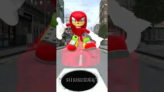 SONIC KNUCKLES SHADOW TAPES FAMILY VS MANHOLE UNION CITY in Garry's Mod !? #sonic #shadow #knuckles