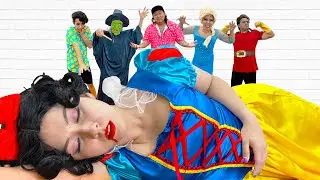 SAVING EVERY PRINCESS and Surviving Every Disney Villain CHALLENGES