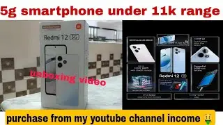 Redmi 12 5G Unboxing & Quick Look ! #5g #review #redmi12 #https://amzn.to/3DYnpv5