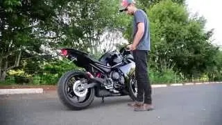Yamaha FZ6R - Custom Exhaust Sound Review