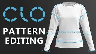 How to Edit Patterns in 2D and 3D Windows | CLO3D Beginners Tutorial