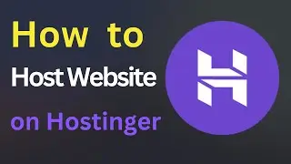 How to Host Website on Hostinger