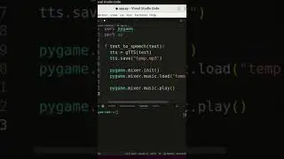 python text to speech #shorts