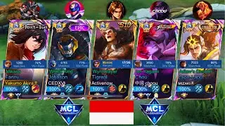 5 GLOBAL PHILIPPINE YOUTUBERS PLAYS IN MCL INDONESIA! (HARDEST GAME SERVER?)