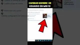 Cambiar NOMBRE DE USUARIO en Windows 10 