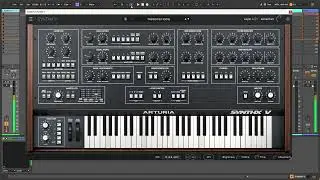 Arturia Synthx V. Some of my presets.