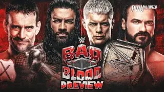 WWE Bad Blood 2024 Preview