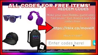 ROBLOX NEW FREE ITEMS EVENT - BUILD IT PLAY IT ALL FREE ITEM CODES (ISLAND OF MOVE) (HOW TO GET)