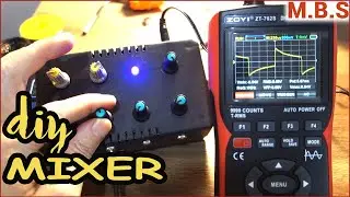 DIY Audio Mixer on the knee. How to make a sound mixer?