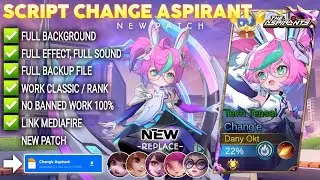 Script Skin Chang'e Aspirant - Tech Tensai No Password | Full Effect Voice | Patch Terbaru