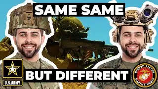 Why Soldiers and Marines Use Different Gear