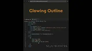 Text Effect using CSS  #8 |⚡ CSS Shorts for beginners 